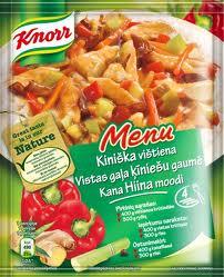 Beram klāt Knorr menu MAISAM  Autors: TPEHEP Ēdiens!