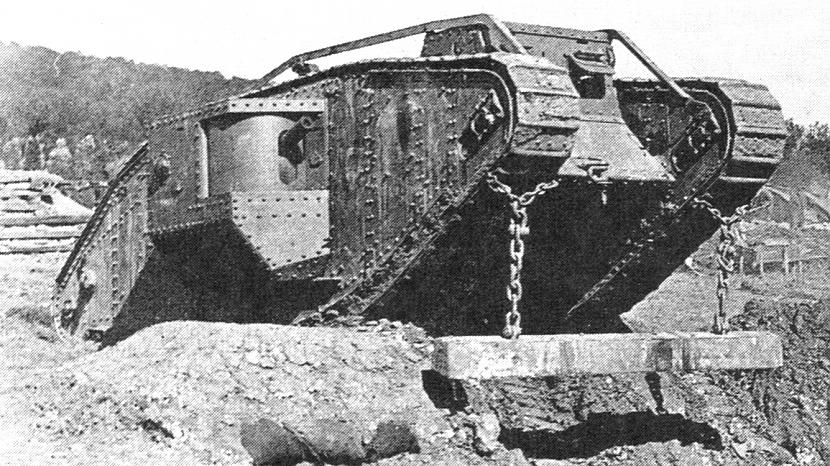 Tritona un Vilsona... Autors: Rozā Vienradzis Pirmais kaujas tanks - Mark I