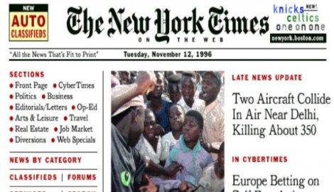The New York Times kā... Autors: ČOPERS Internets kādreiz