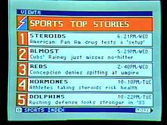 Svarīgākas sporta ziņas Autors: Werkis2 Viewtron 1983 - Internets  pirms Interneta.