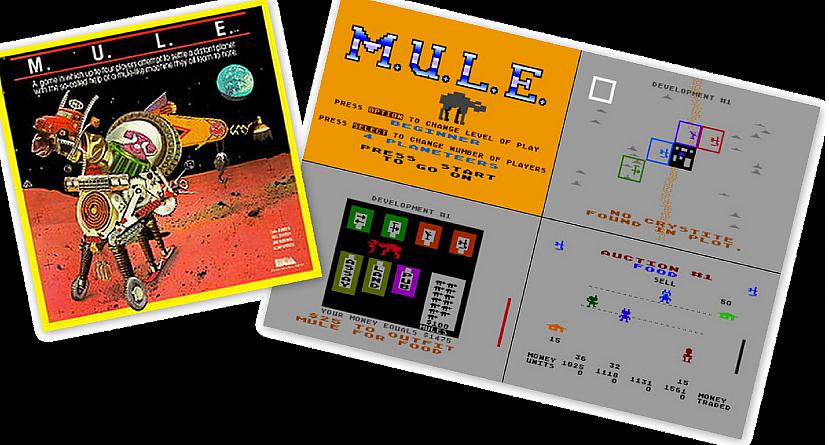 1983gads MULEMultispēlētāju... Autors: Werkis2 Datorspēļu vēsture (1887.-2015) + Interesanti FAKTI (Citur vairāk neatradīsi !)