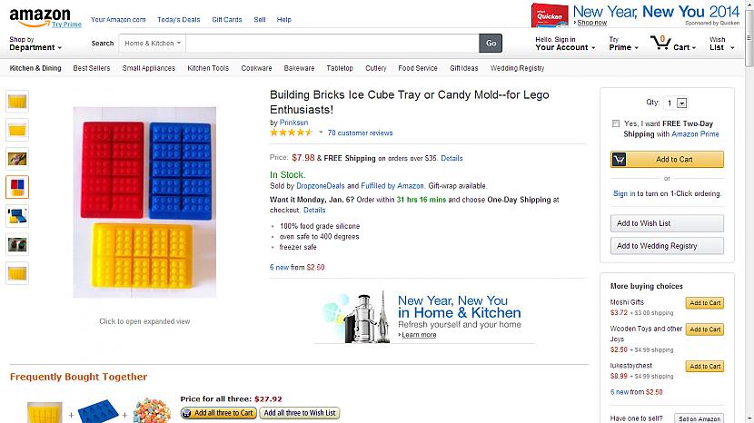 Lego ledus gabaliņu formas Var... Autors: Fosilija Superīgas preces internetā-3