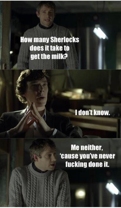  Autors: Namarie BBC Sherlock memes
