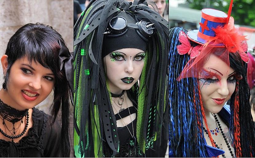 Cyber Goth  Scaronie goti tiek... Autors: SatanicWolfie 3 Gotu subkultūras paveidi