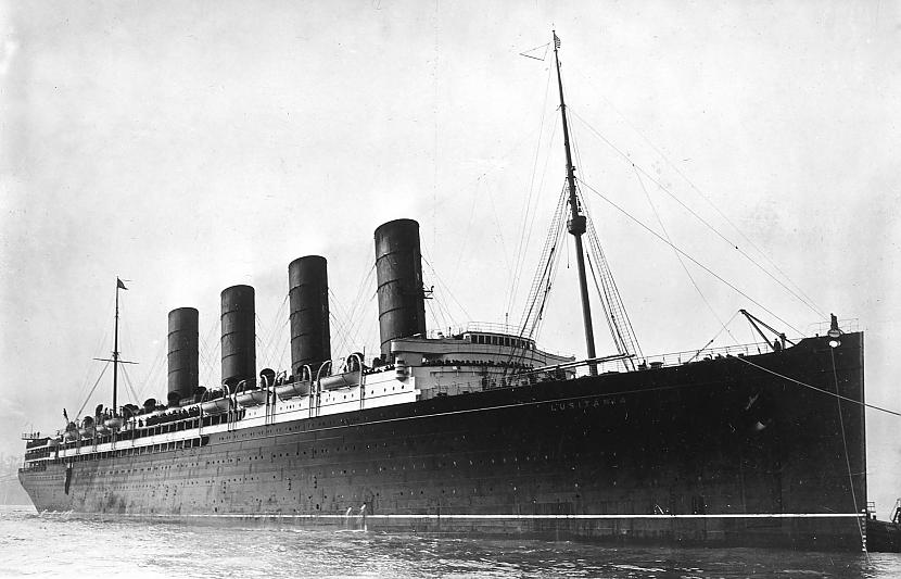 RMS Lusitania bija Britu... Autors: Kapteinis Cerība Vai zinājāt par Lusitania?