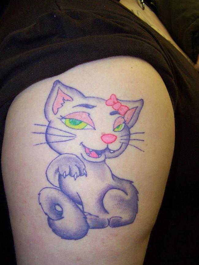  Autors: infectedgrrl Kaķu tetovējumu foto
