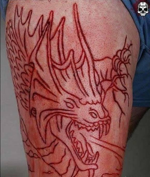  Autors: MasveidaSlepkava Dīvaini Tetovējumi