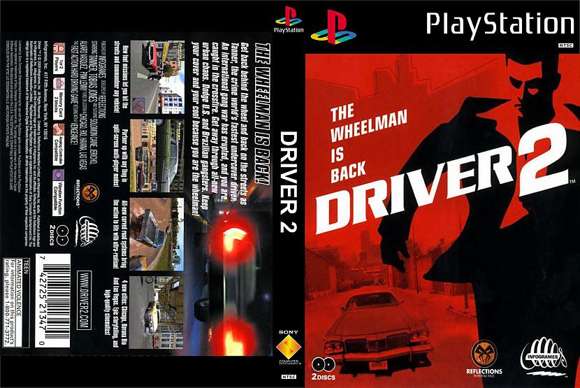Pirmā spēle Ir DRIVER... Autors: tokyowolf PS 1 Spēļu atskats