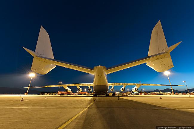 Maziņajai ir divas astes kas... Autors: kaashis An-225 lielākā lidmašīna