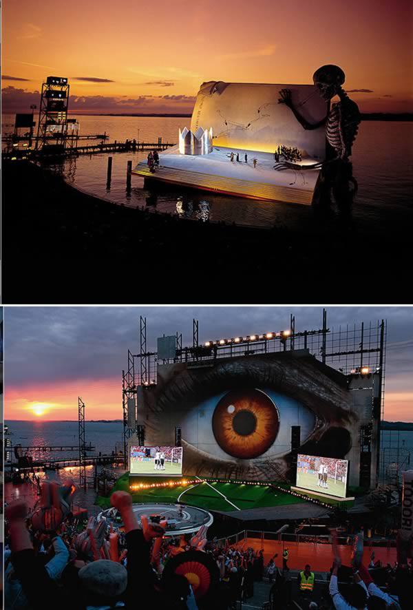 Operas skatuveIk pēc 2 gadiem... Autors: Uldis Siemīte 10 pasaules apbrīnojamākās vietas uz ūdens.