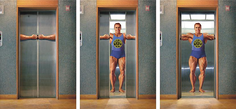 Scaronodien braucu liftā viens... Autors: Kolch FML