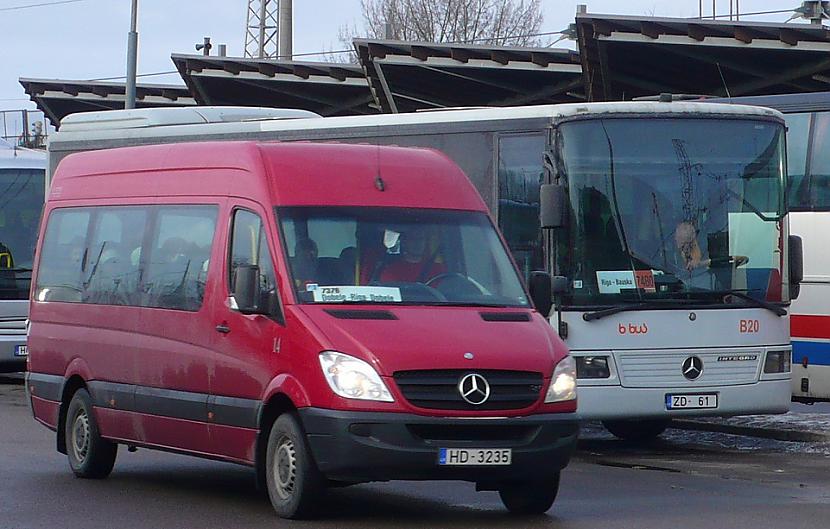 MercedesBenz Sprinter... Autors: bobija Autobusu parks Jūrmala,Autotransporta firma Jūrmala SV,Dobeles autobusu parks.