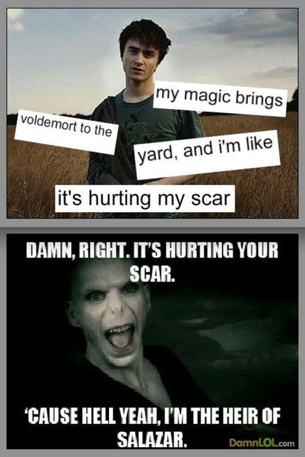 Tā dziesma tagad man visu... Autors: LePicasso Harry Potter manuprāt smieklīgākās bildes part 1