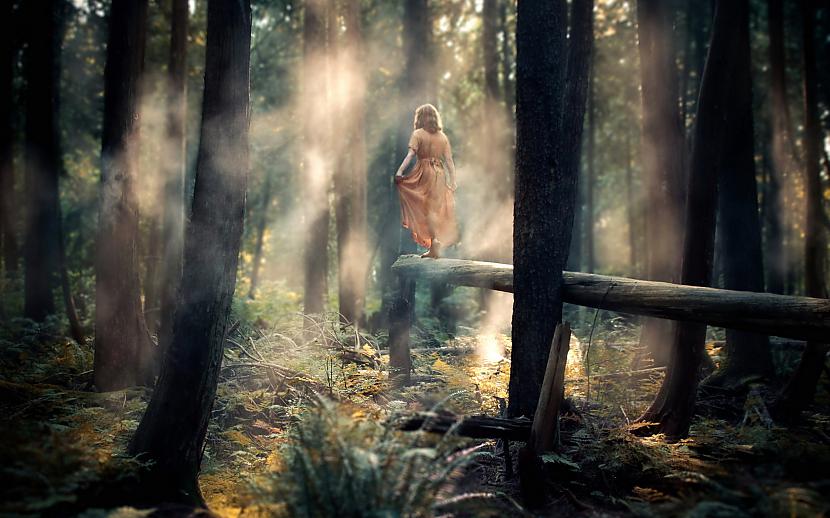  Autors: minerālis Women photo in forest