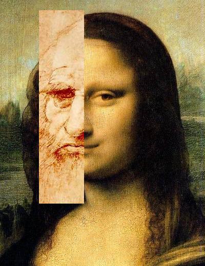 Mona Liza ir vīrietis Vai... Autors: Soul Eater Noslēpumos tītā - Mona Liza