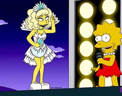  Autors: ZīlīteAwww "Simpsonu" fani par sliktāko sēriju uzskata epizodi ar Lady Gaga.