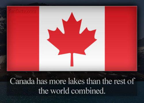 Kanādā ir vairāk ezeru nekā... Autors: Zutēns F_Akti, kas liks smadzenēm...