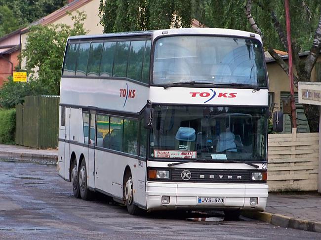 Setra S228DT Autors: bobija UAB „Tolimojo keleivinio transporto kompanija,Almir“,Klaipėdos autobusų parkas