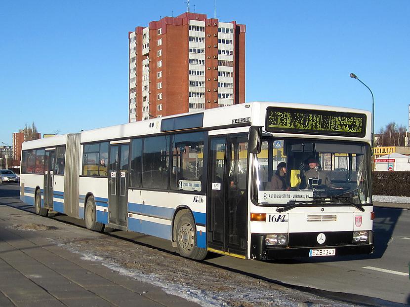 MercedesBenz O405GN2 Autors: bobija UAB „Tolimojo keleivinio transporto kompanija,Almir“,Klaipėdos autobusų parkas
