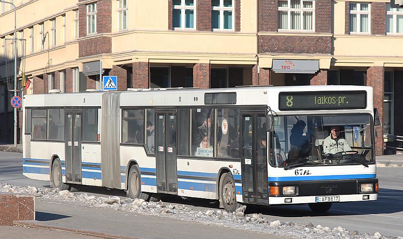 MAN NG272 Autors: bobija UAB „Tolimojo keleivinio transporto kompanija,Almir“,Klaipėdos autobusų parkas
