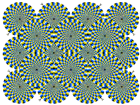 Vēl viena Akiyoshi Kitaoka... Autors: Fosilija Optiskās ilūzijas!