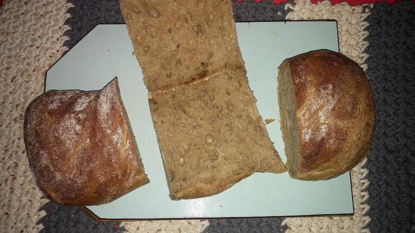 Rimi nopērkama ciabatas maize... Autors: Ragnars Lodbroks Īstā talkas maize....