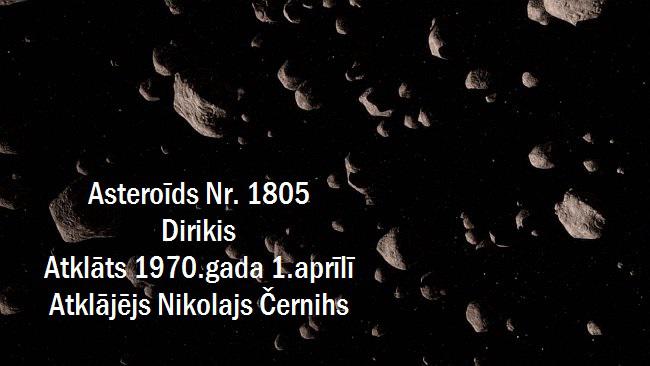 Asteroīds nosaukts par godu... Autors: GargantijA Latvija debesīs.