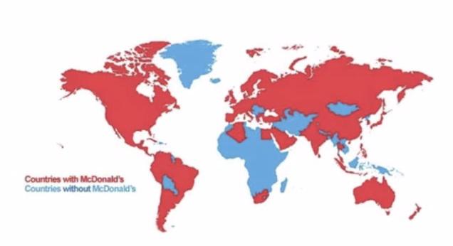 21 Ar sarkanu ndash valstis... Autors: The Diāna 25 savādākas pasaules kartes