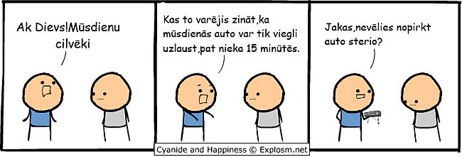  Autors: Bigmaneds Cyanide&Happiness Latviski 3.daļa