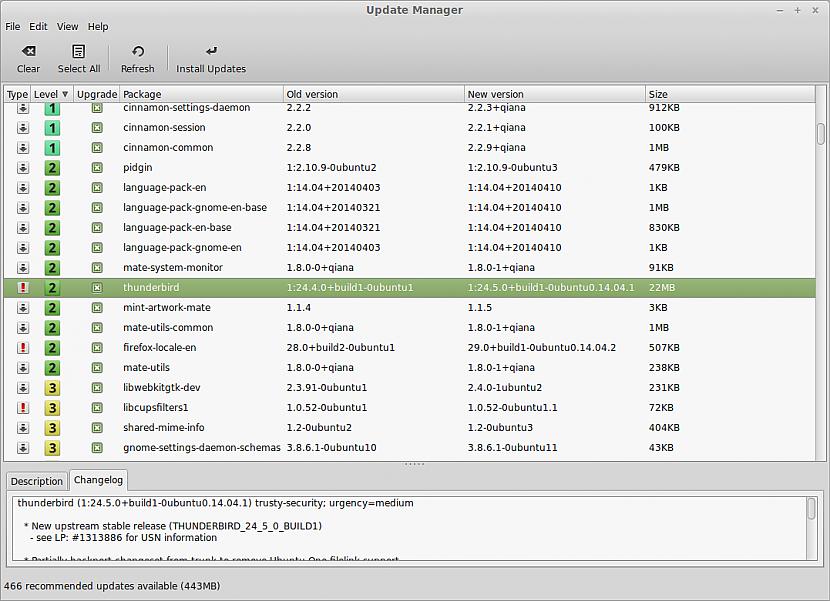 Stabilitāte uzlabojumi un... Autors: arvislacis Linux Mint 17 apskats