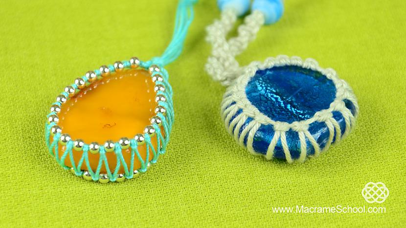 How to Wrap a Stone DIY Autors: macrame Kā piesiet akmeni (DIY)