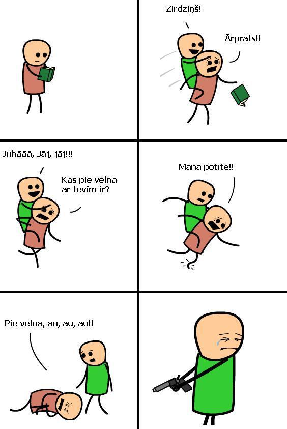  Autors: Rolton4iks Cyanide & Happiness komiksi latviski (10) MEGAPAKA