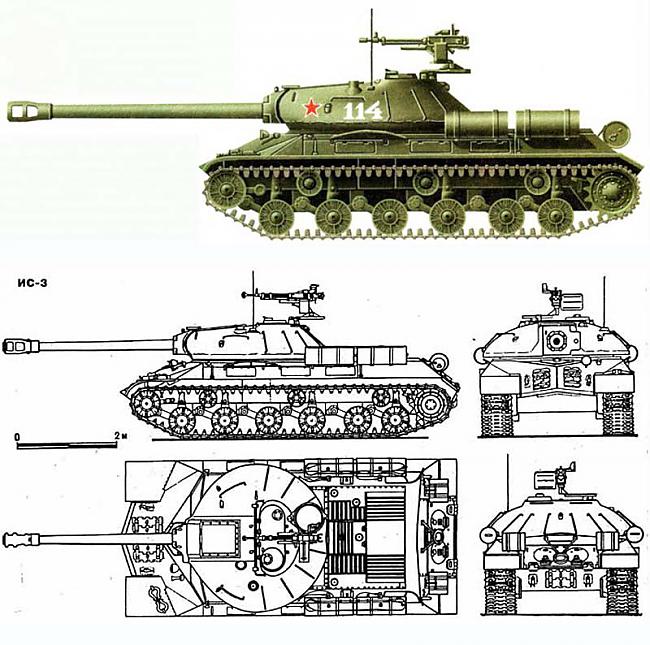 Projektēts 1944gadaRažots... Autors: KŪMIŅŠ Tanku sērija IS ( jeb Iosif Stalin )