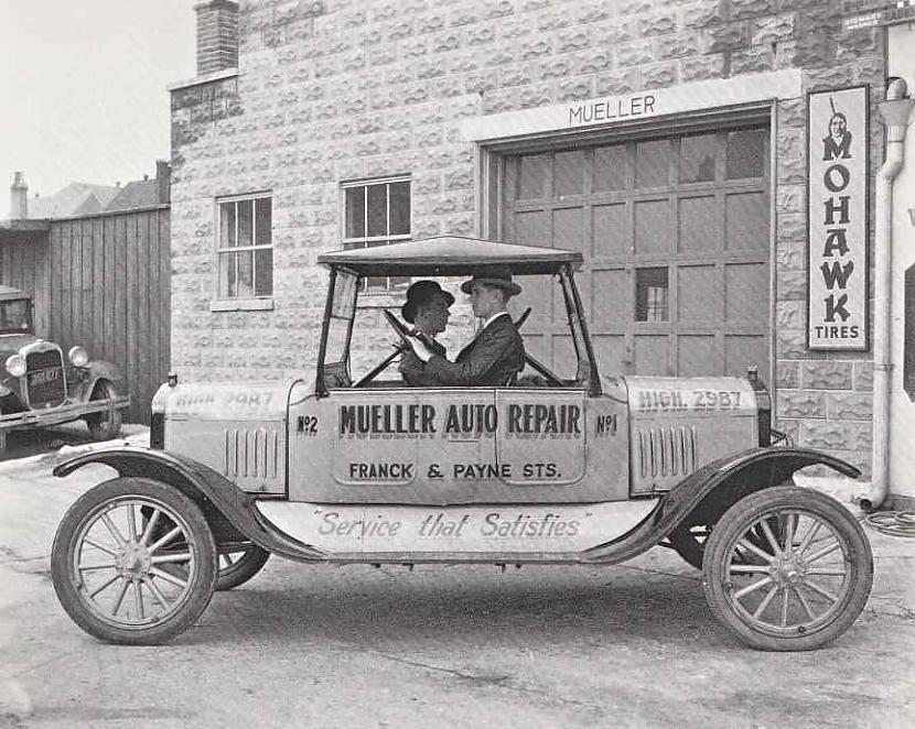 1920 gads Neparasts Ford... Autors: Prāta Darbnīca Neparastas vēstures fotogrāfijas (2.daļa)