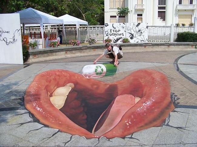  Autors: Fosilija Vai tu esi redzējis tik labu ielas mākslu?