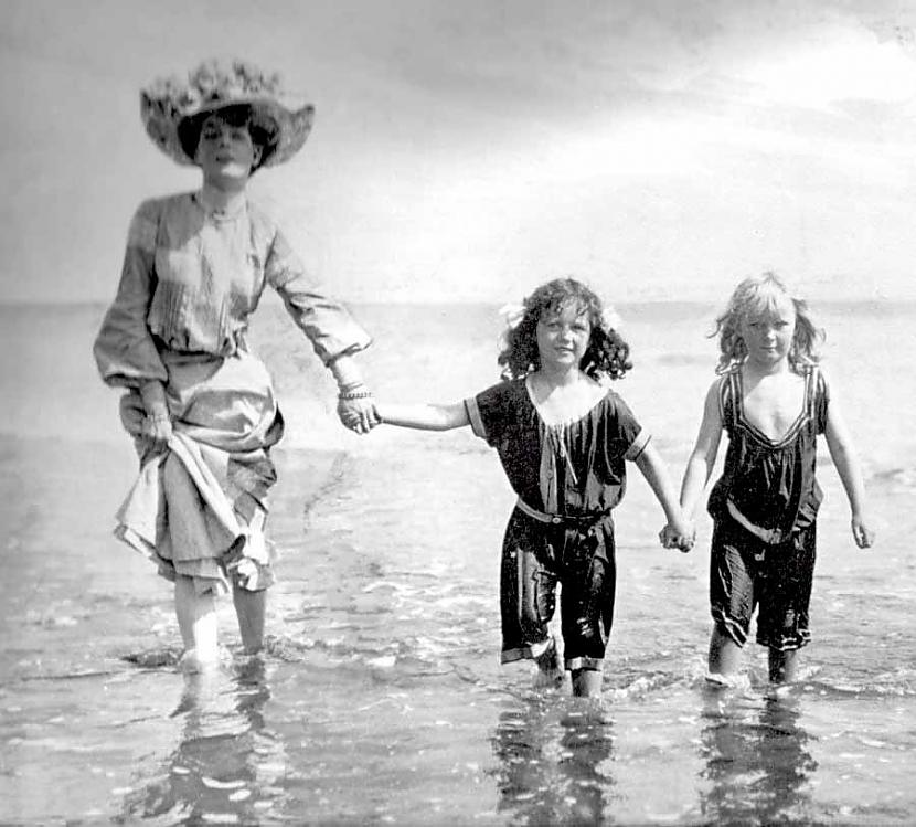 1903 gads Atpūta pludmalē bija... Autors: Prāta Darbnīca Neparastas vēstures fotogrāfijas (3.daļa)