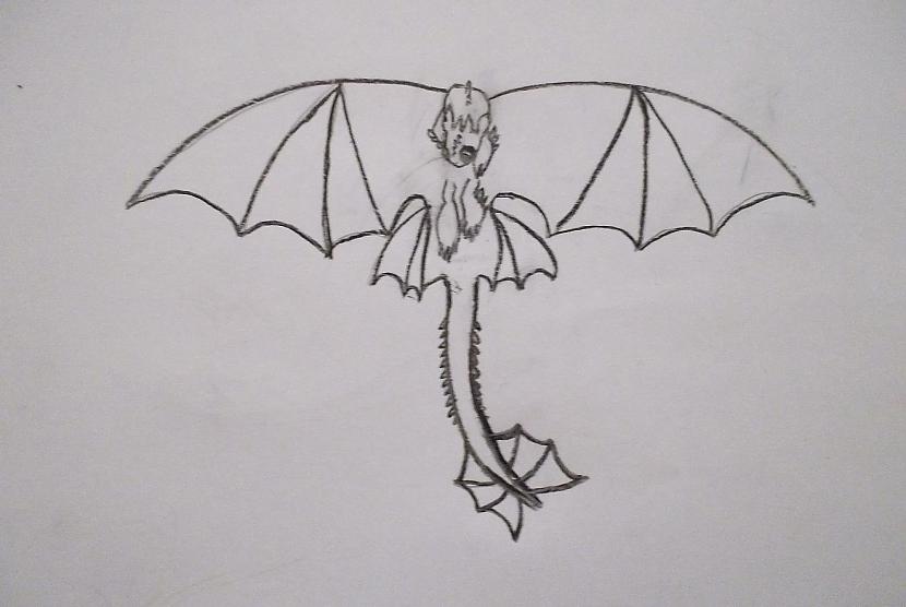 Kad esam pārliecināti ka viss... Autors: vienpadsmitgadniece Kā zīmēt: lidojošs tumsējs fūrijs.