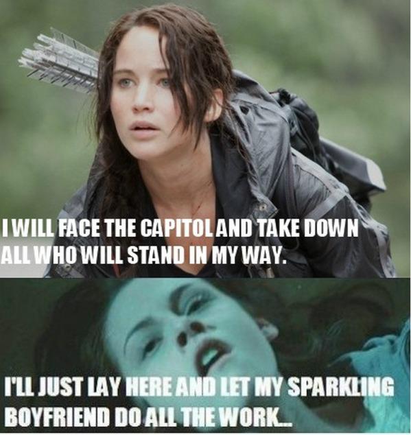  Autors: hagisons112 Hunger Games vs. Twilight