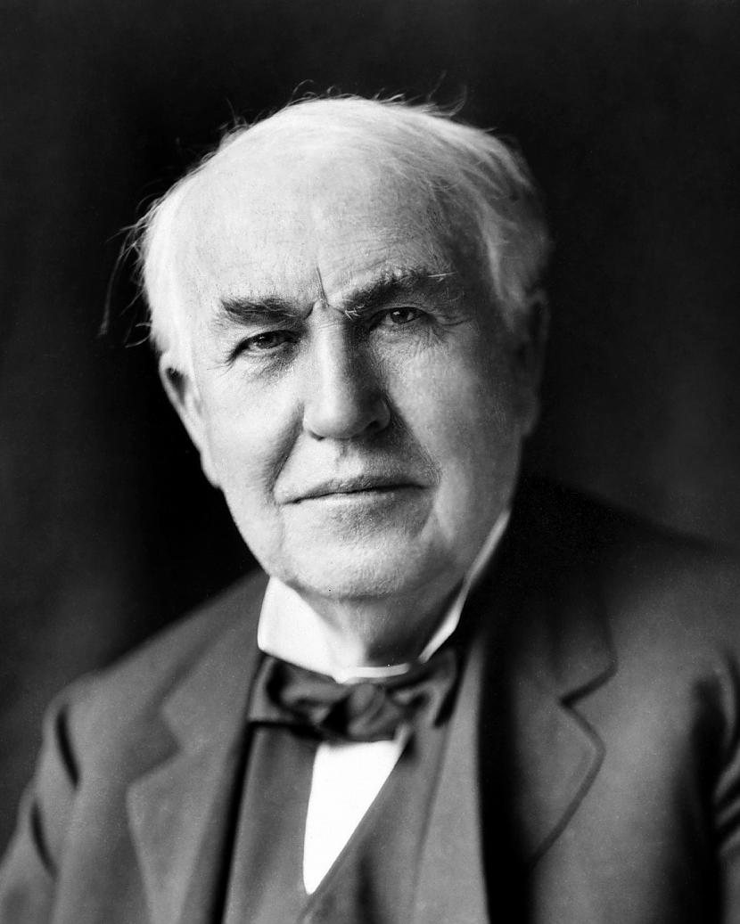 Tomass Edisons 1847 ... Autors: komunists 7 vēstures pārvērtētākie cilvēki