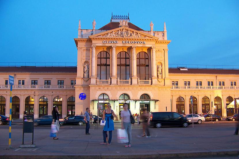 Zagreba Horvātija Autors: SinagogenBombardiren Dzelzceļa stacijas Eiropas galvaspilsētās