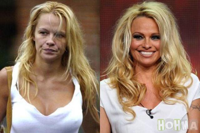 Pamela Anderson Autors: Kvartāla lēkātājsP Neredzētas bildes - slavenības bez kosmētikas