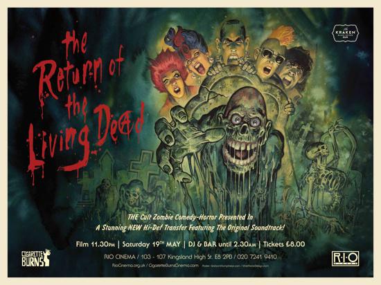 7Return Of The Living Dead... Autors: SubsSmasHerS TOP 10 šausmu filmas , kad tikko esi izslēdzis gaismu.