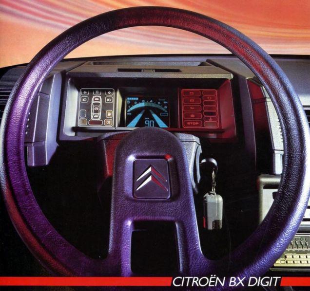Citroeumln BX Digit 1985 Autors: KinoVakars Automobiļu paneļi no pagātnes.