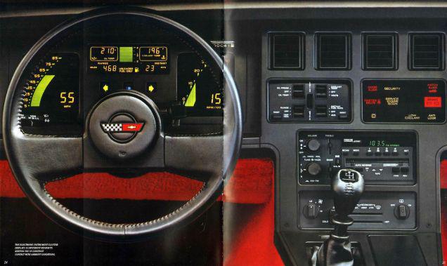 Chevrolet Corvette 1984 Autors: KinoVakars Automobiļu paneļi no pagātnes.