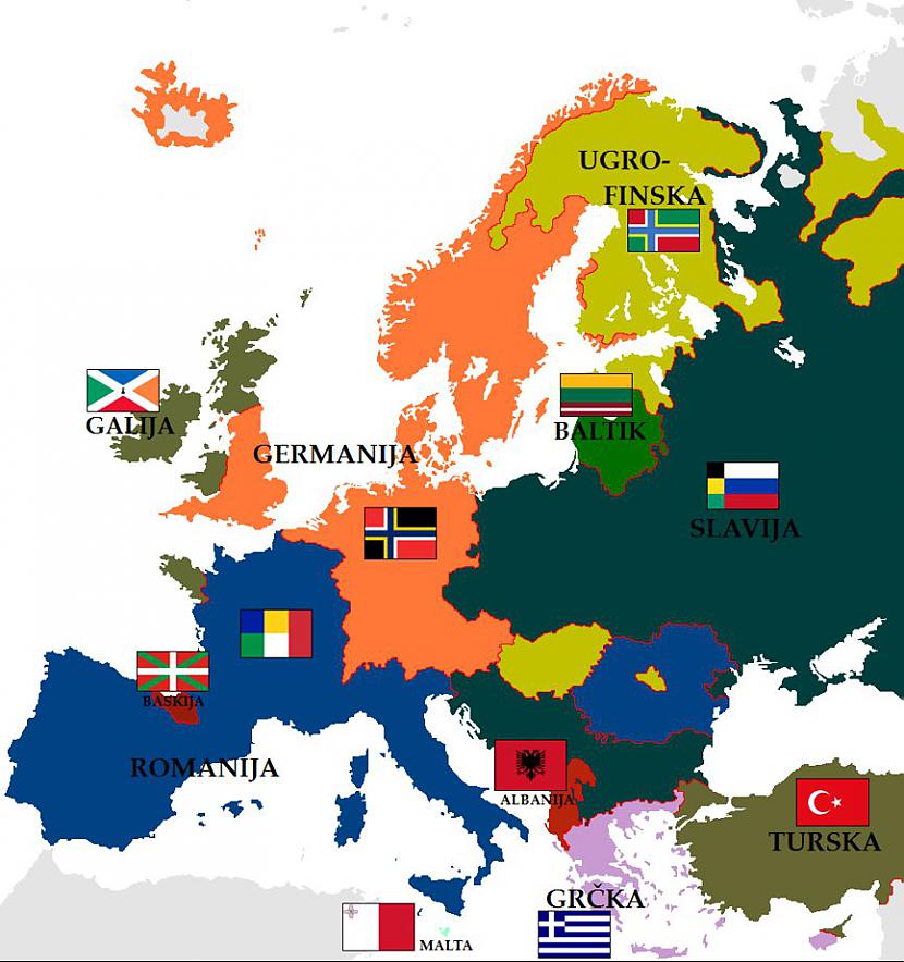 Dažas Eiropas valstis... Autors: MrLatviskais Alternatīvā vēsture, kas varētu patikt latviešiem.
