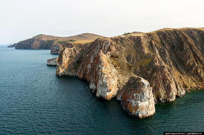  Autors: Hello Baikāla ezers un apkārtne no putna lidojuma.