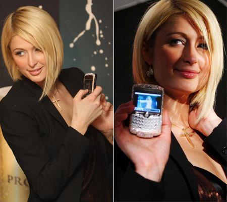 Paris Hilton  lieto pogu... Autors: ghost07 Kādus viedtālruņus lieto slavenības?