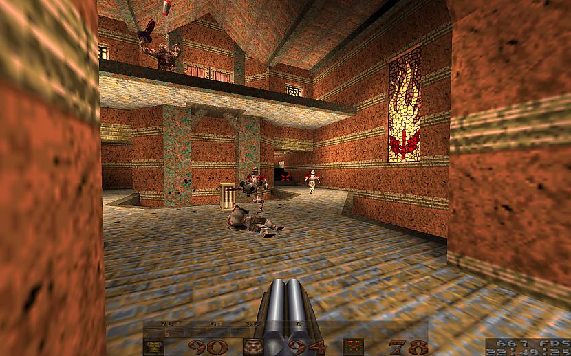 1996 Quake 1Quake bija pirmā... Autors: Werkis2 Šausmu videospēļu vēsture.1972-2015 (+180 spēles) Horror games.