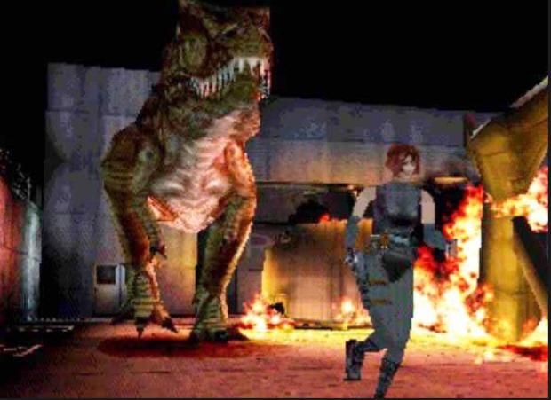 1999 Dino Crisis 1Diemžēl Dino... Autors: Werkis2 Šausmu videospēļu vēsture.1972-2015 (+180 spēles) Horror games.