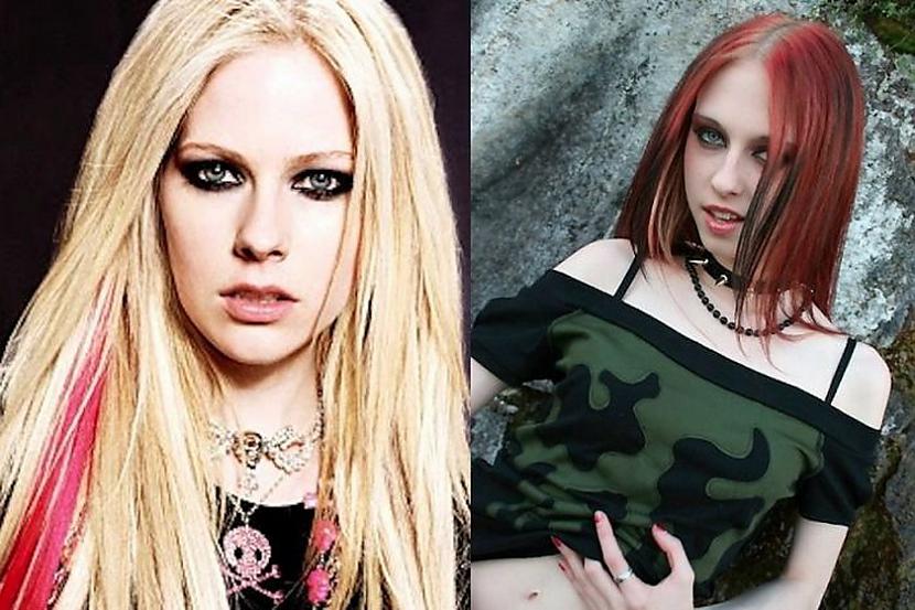 Avril Lavigne un Liz Vicious Autors: druvalds Aktrises kā pornozvaigznes.